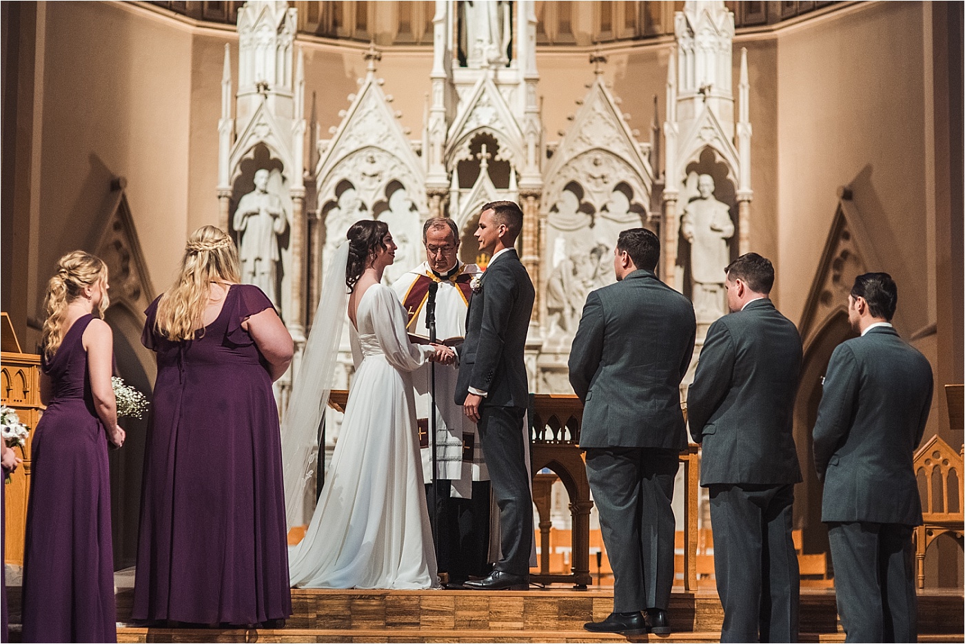 College Church St Louis Wedding Photos