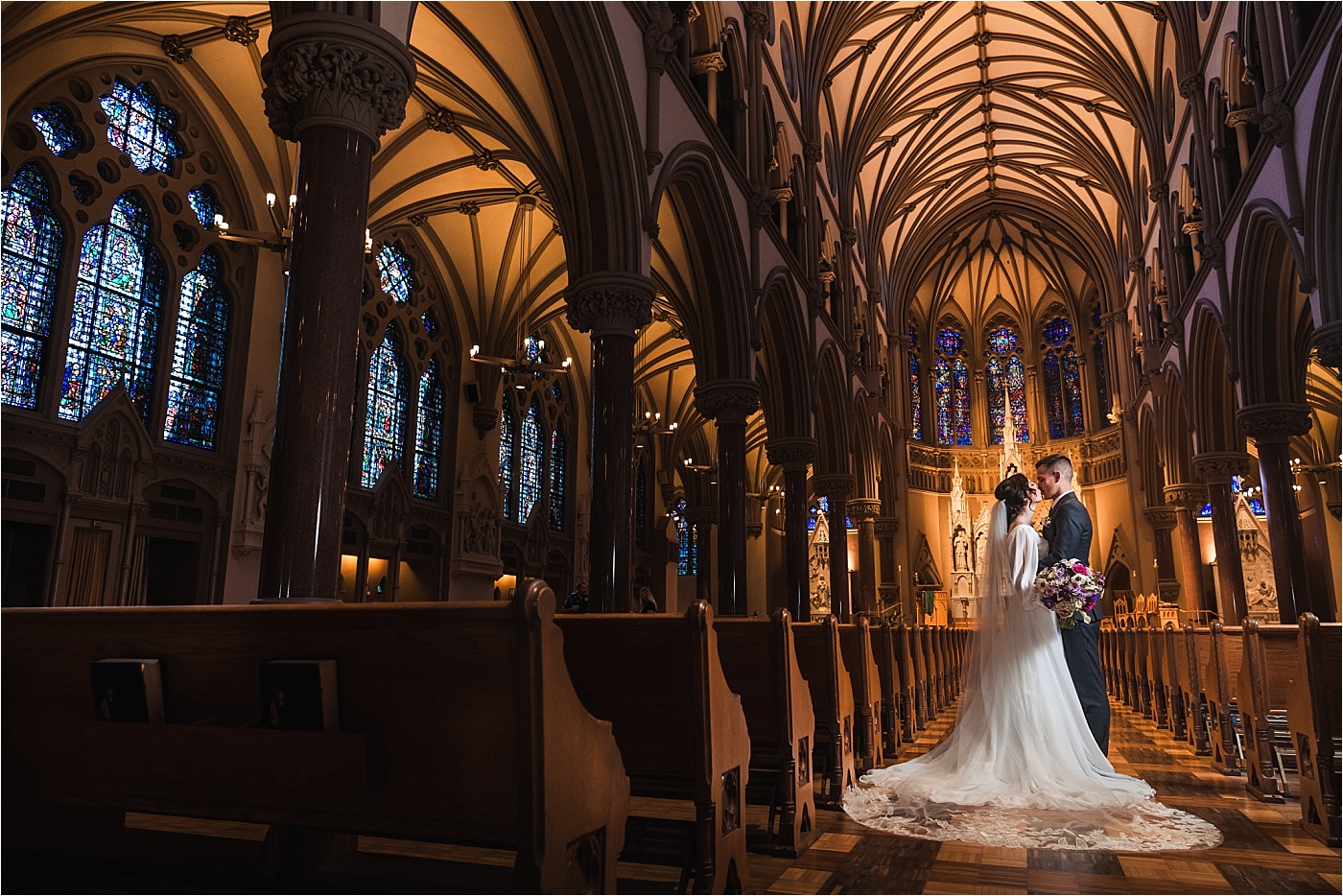 College Church St Louis Wedding Photos