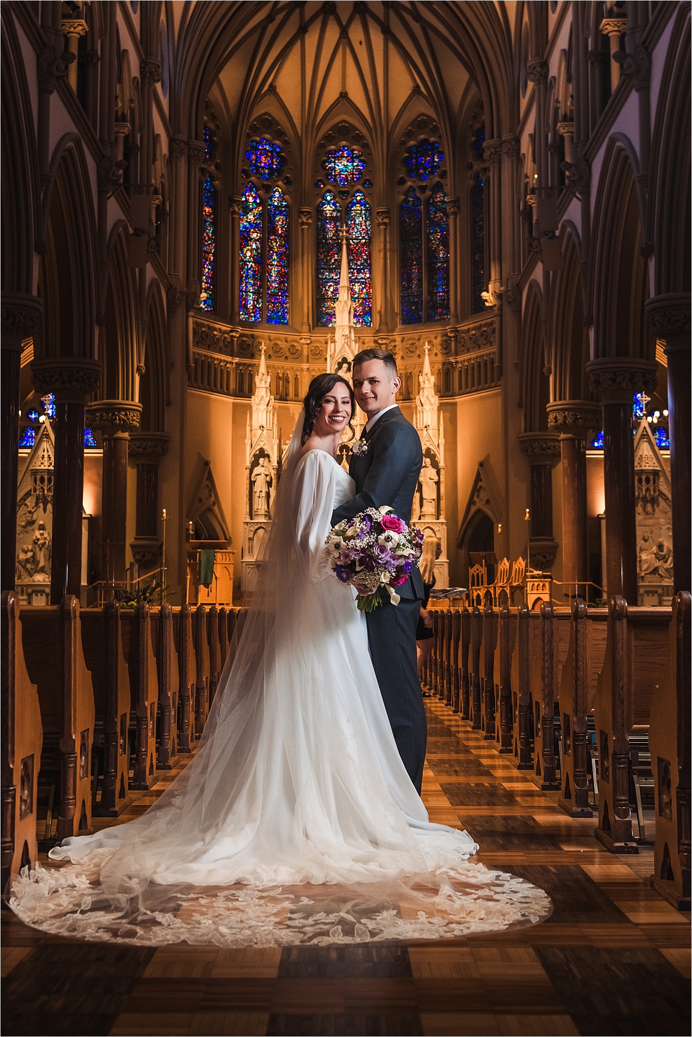 College Church St Louis Wedding Photos