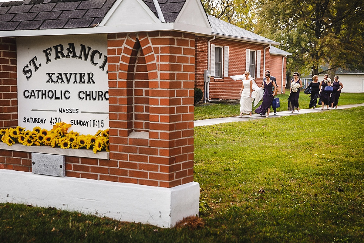 St Francis Xavier Jerseyville Wedding Photos