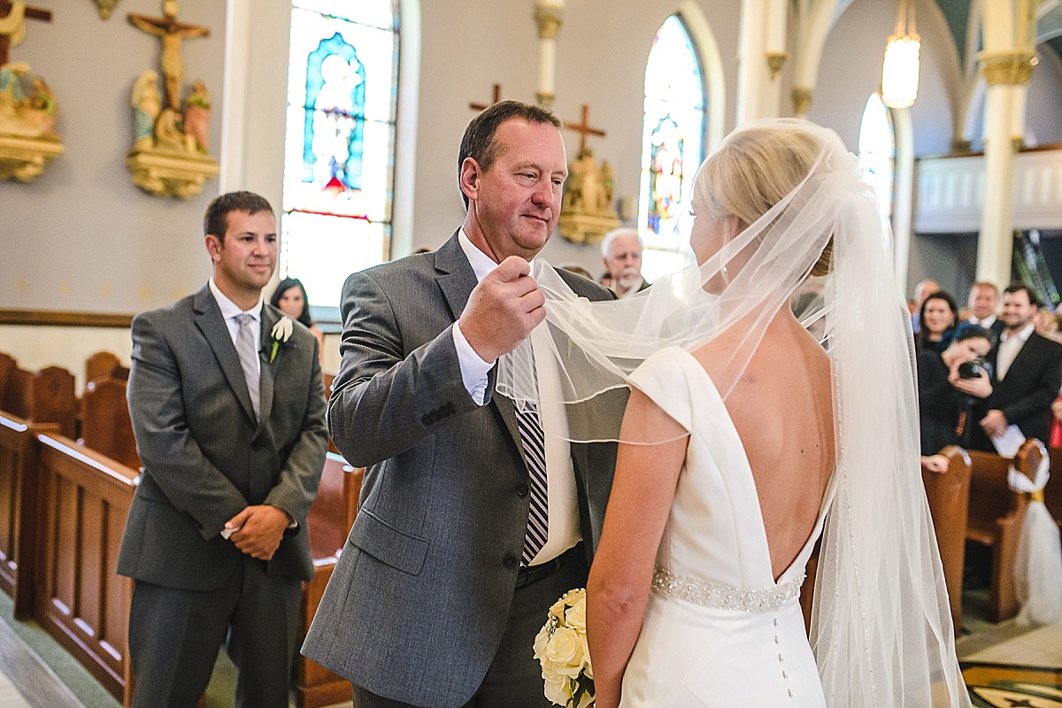 St Francis Xavier Jerseyville Wedding Photos