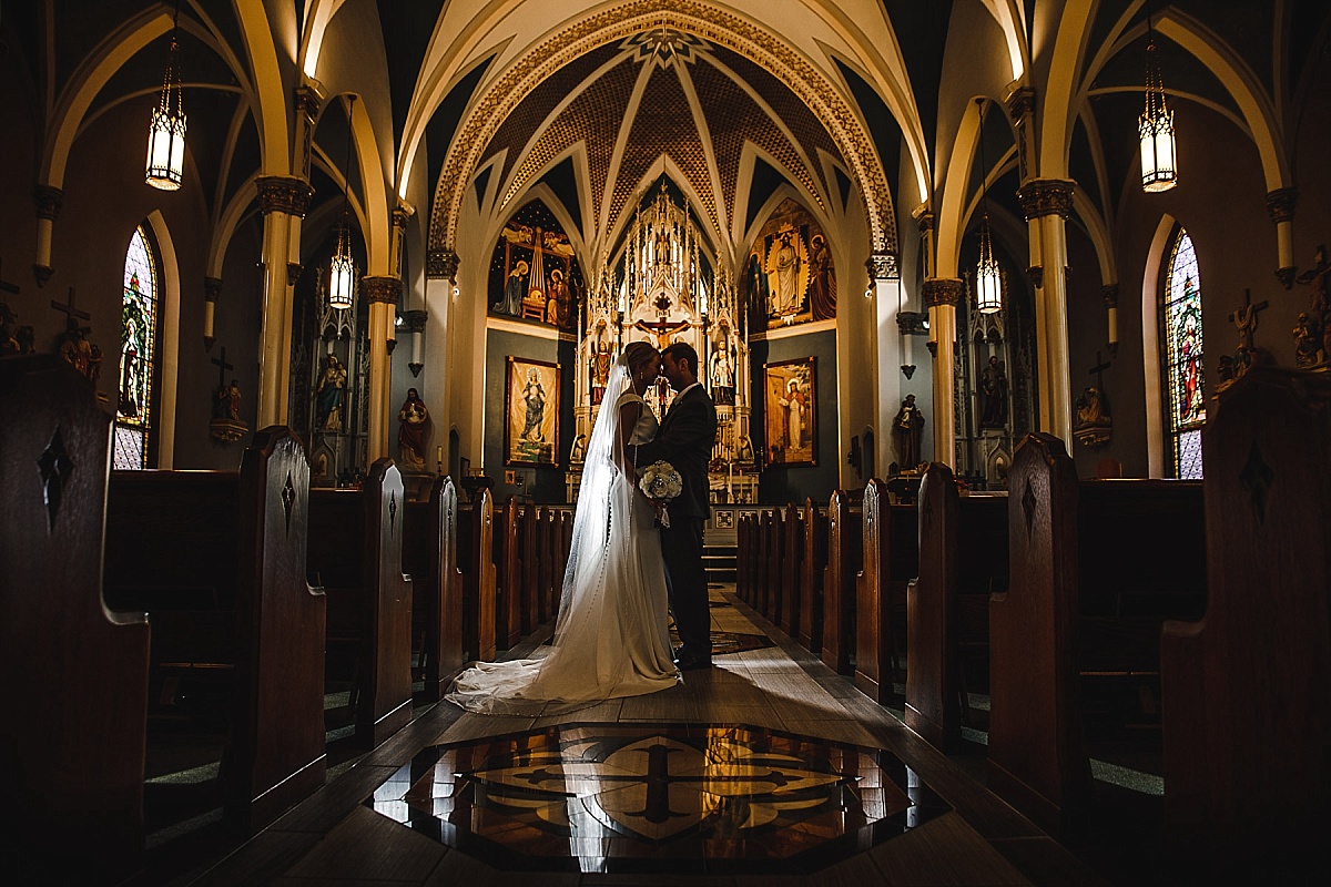 St Francis Xavier Jerseyville Wedding Photos