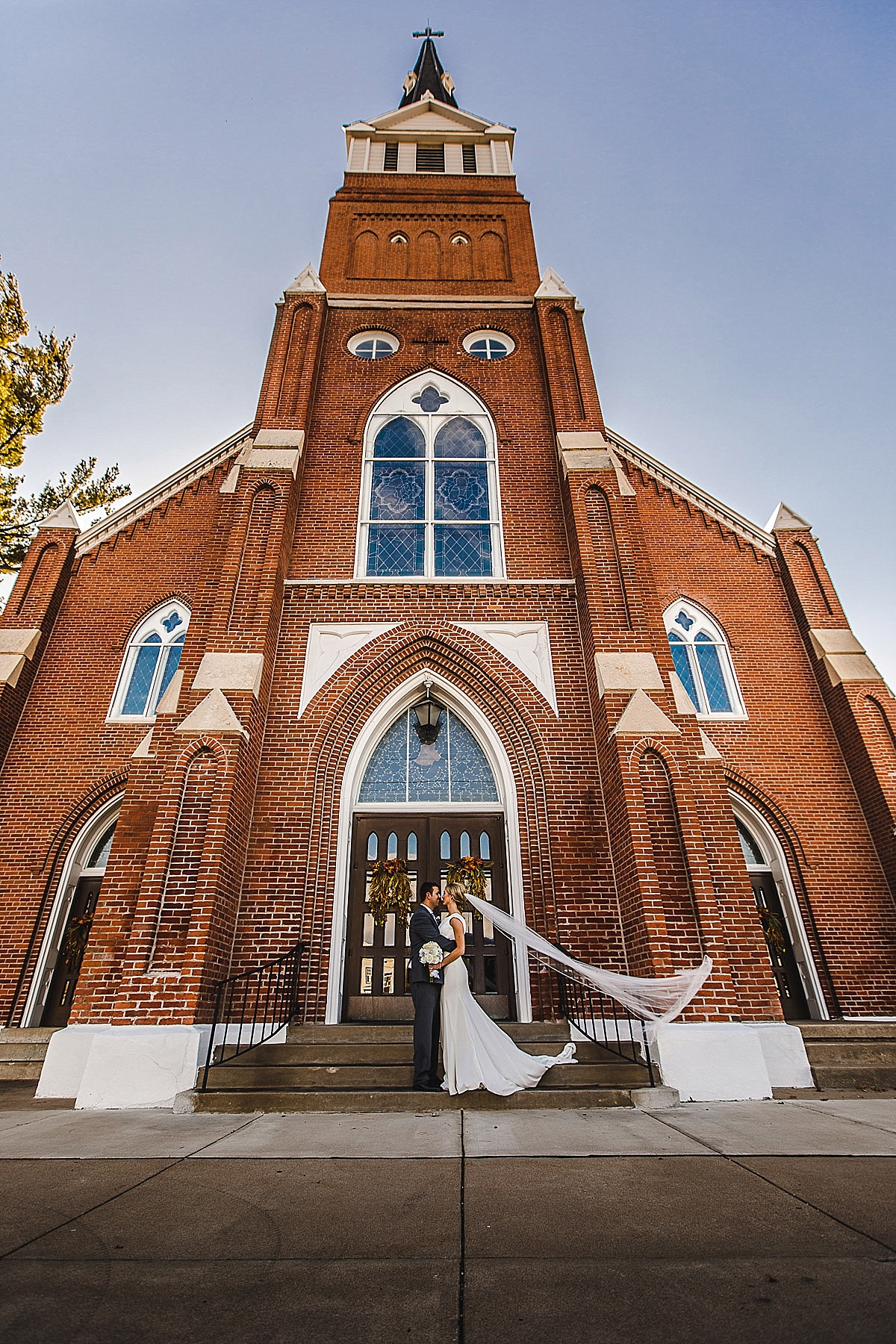 St Francis Xavier Jerseyville Wedding Photos