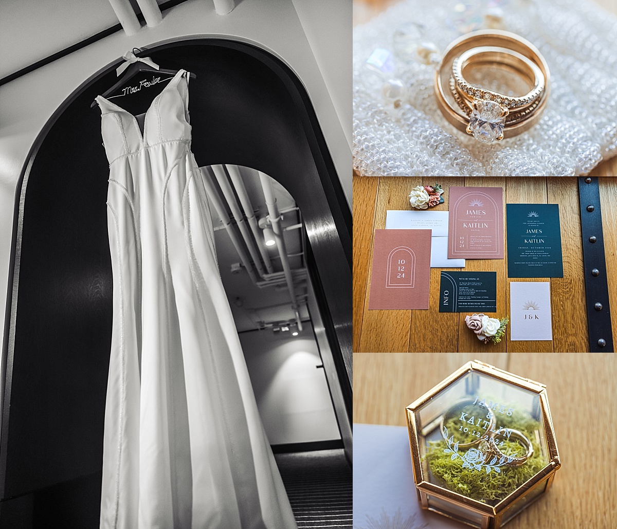 St Louis 21c Museum Hotel Wedding Photo