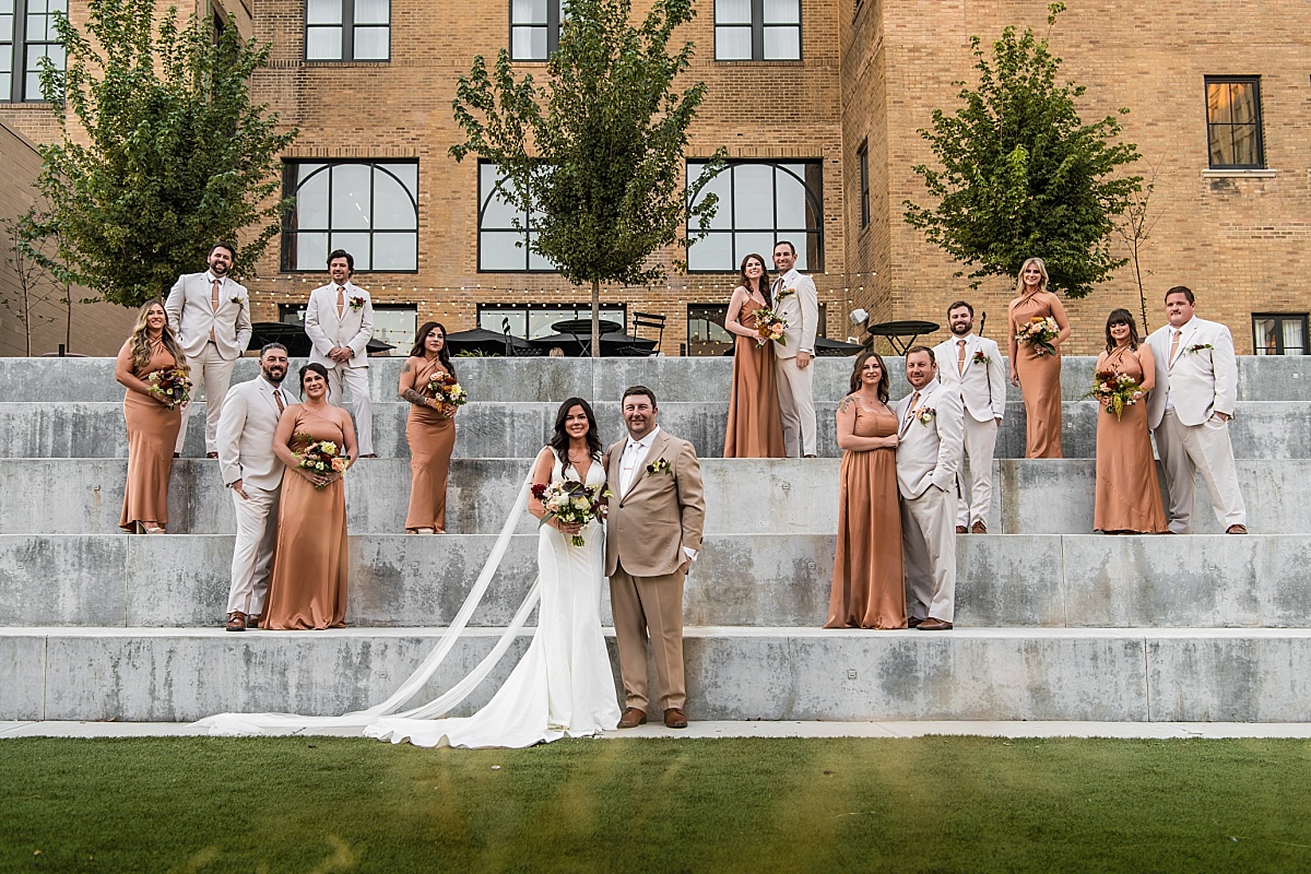 St Louis 21c Museum Hotel Wedding Photo