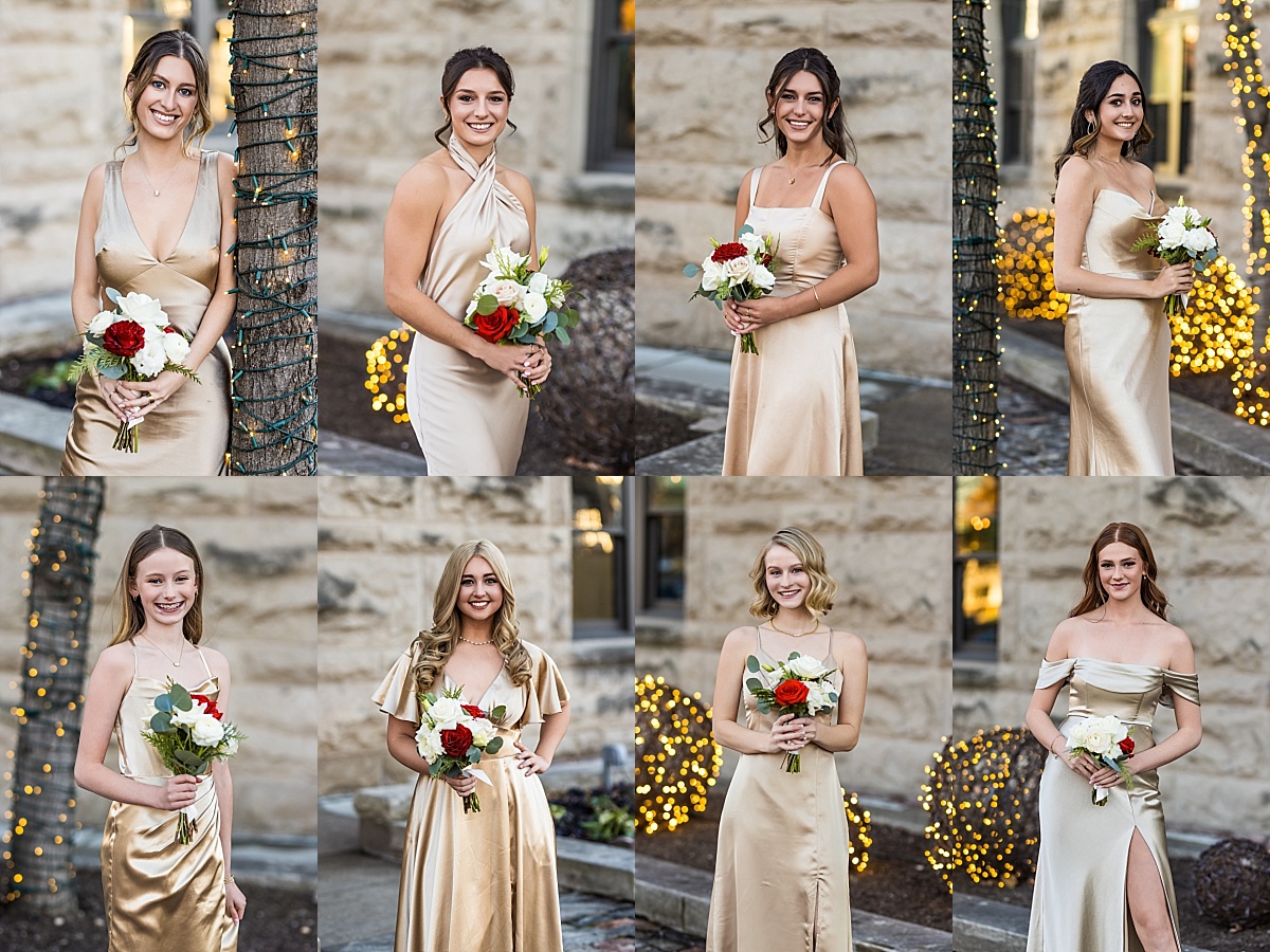 bridesmaids portraits