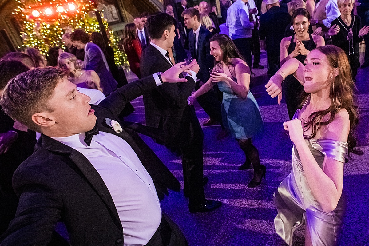 reception dance party at St. Louis Union Station