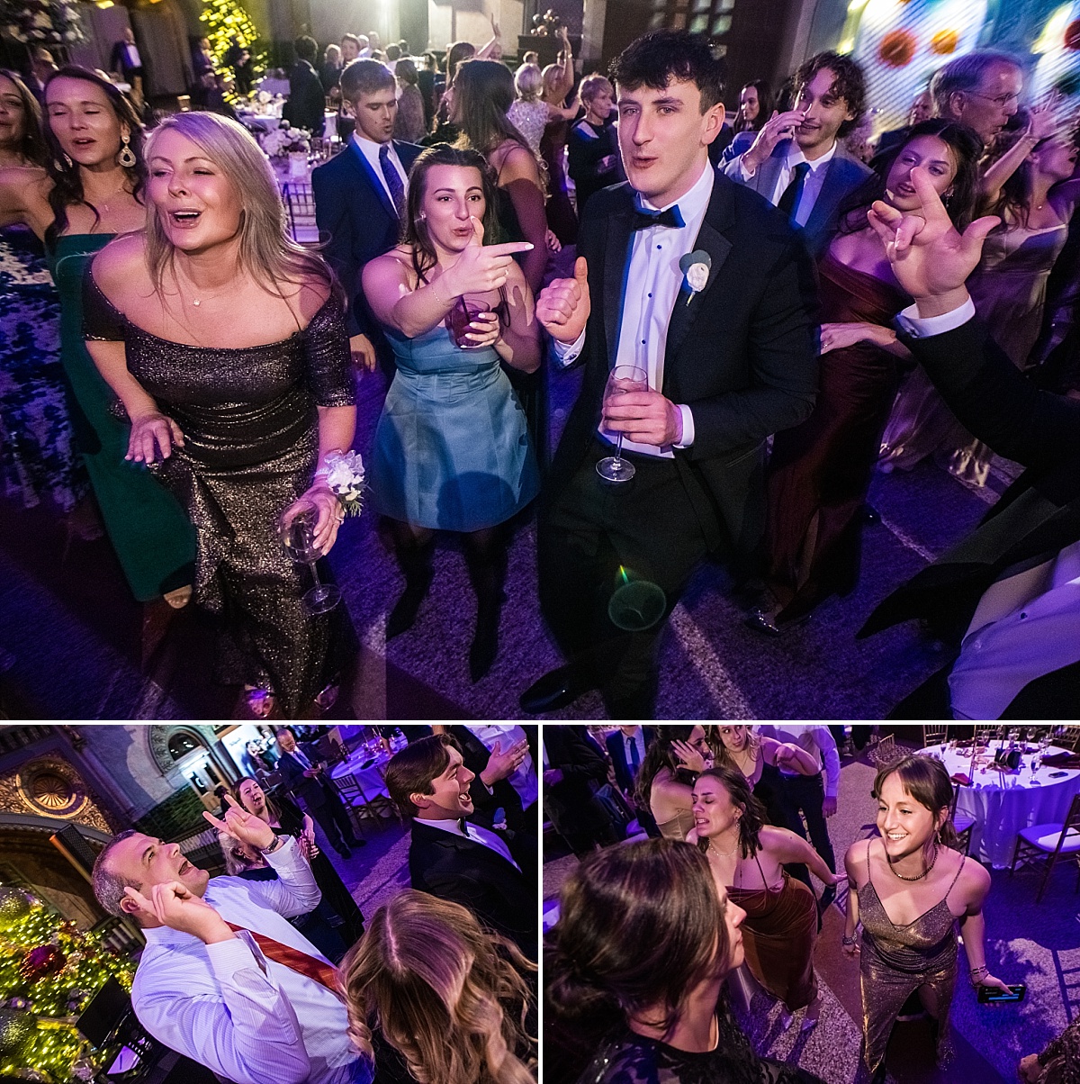 reception dance party at St. Louis Union Station