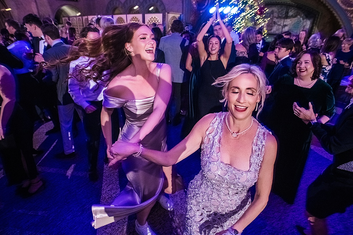 reception dance party at St. Louis Union Station