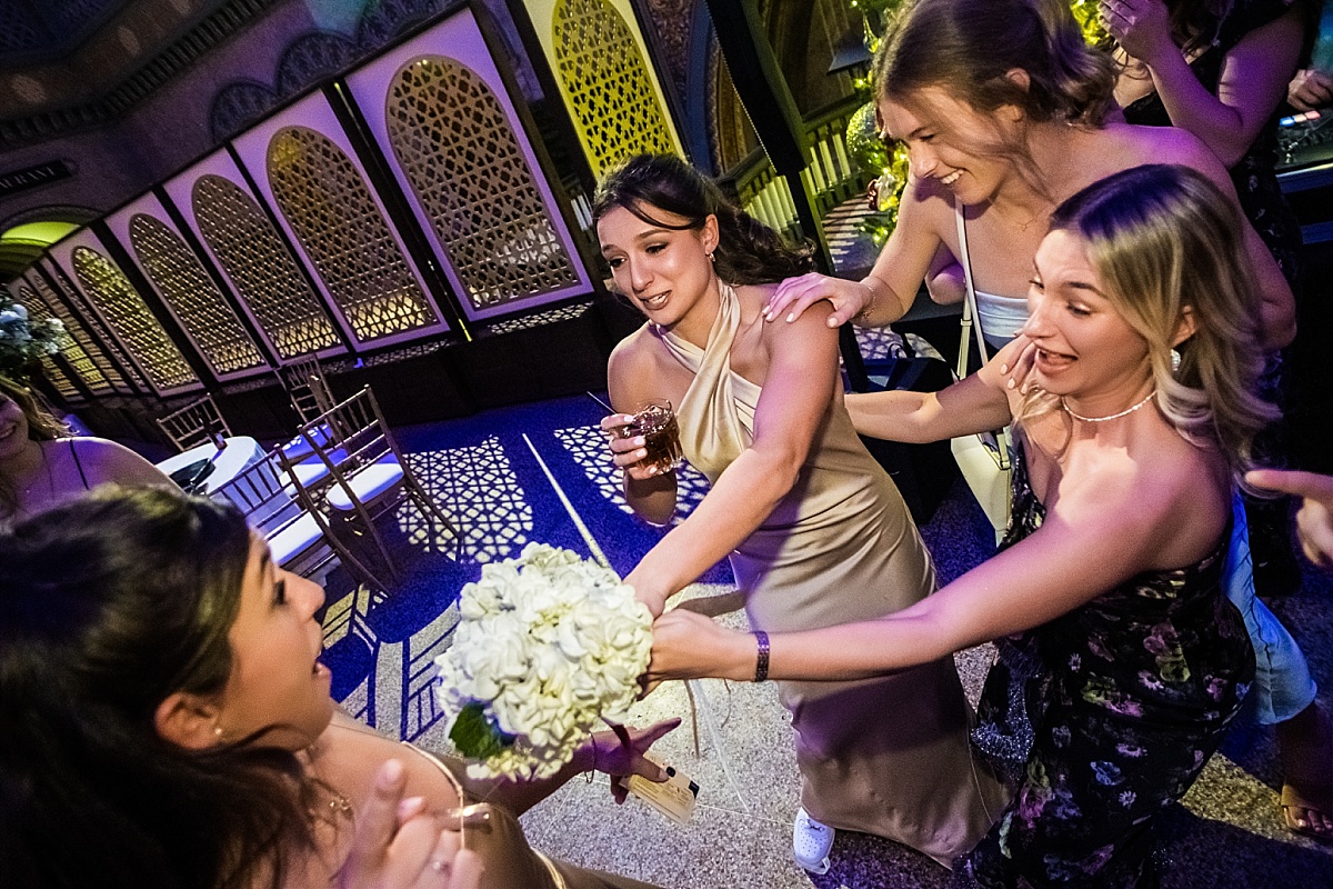 reception dance party at St. Louis Union Station