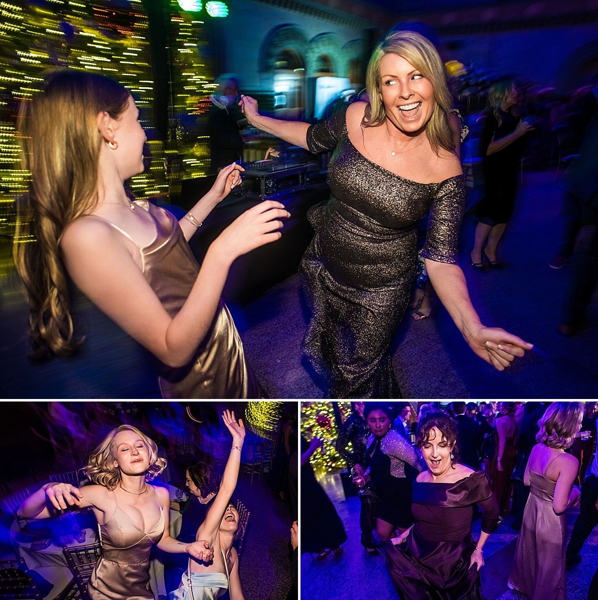 reception dance party at St. Louis Union Station