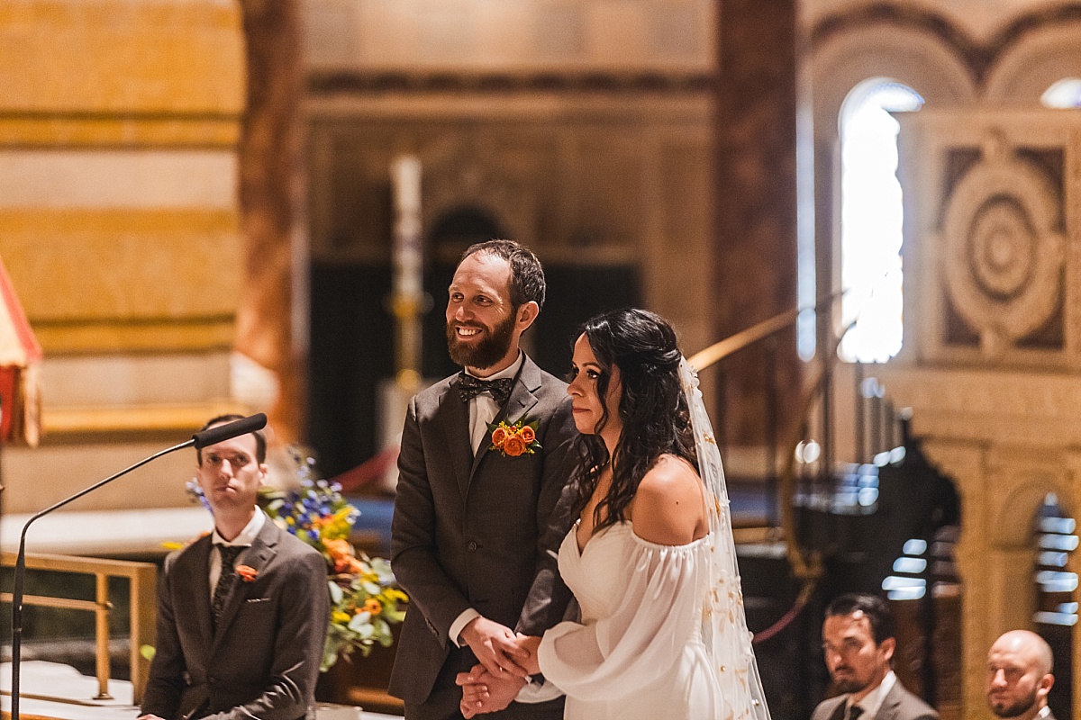 st louis wedding at the cathedral basilica