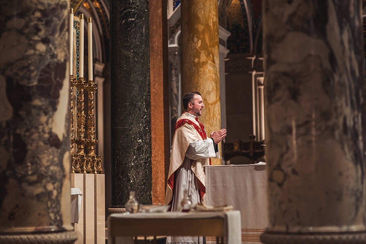 st louis wedding at the cathedral basilica