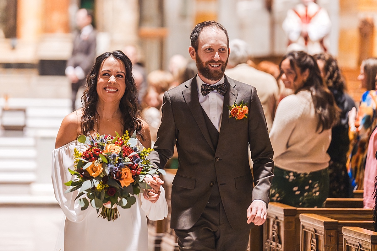 st louis wedding at the cathedral basilica