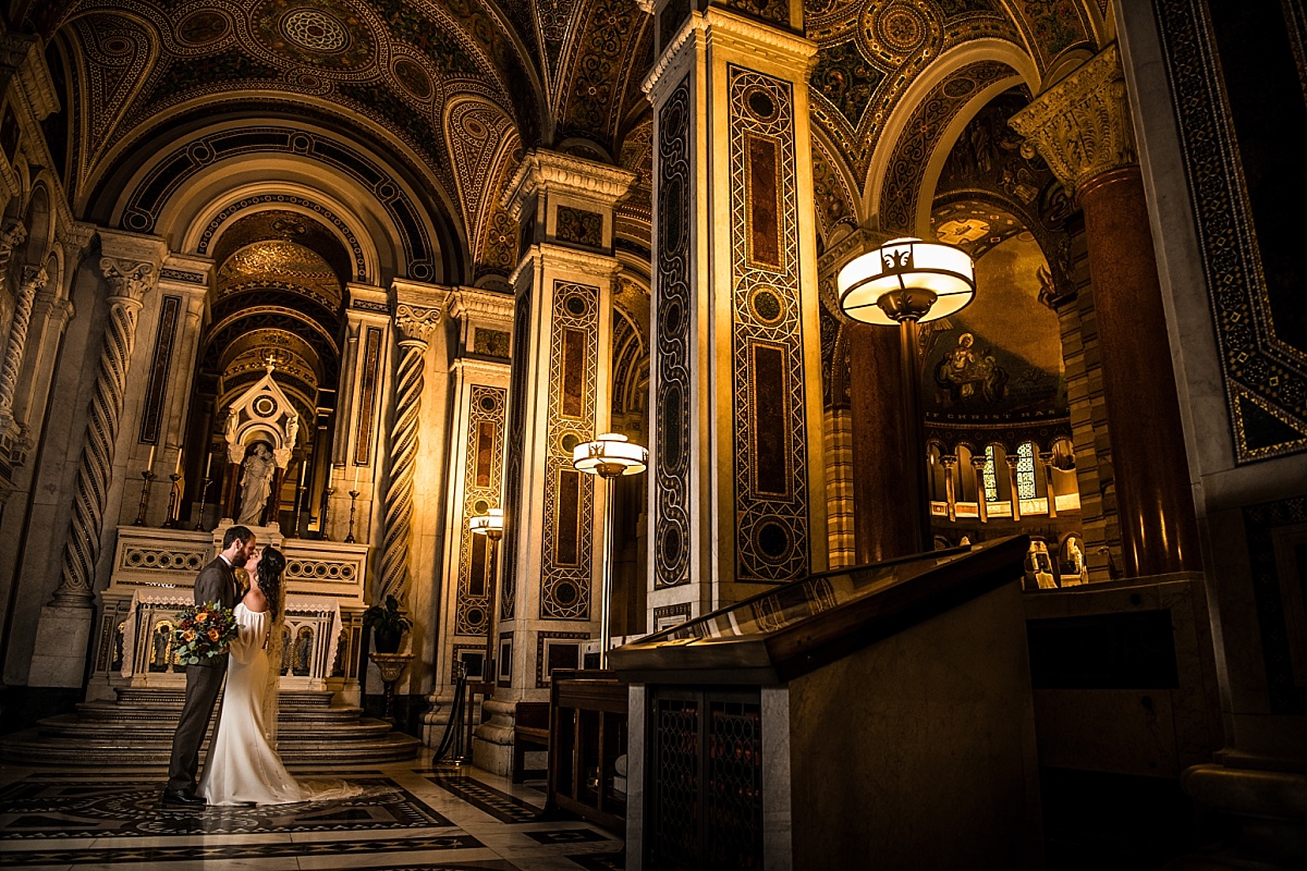 st louis wedding at the cathedral basilica