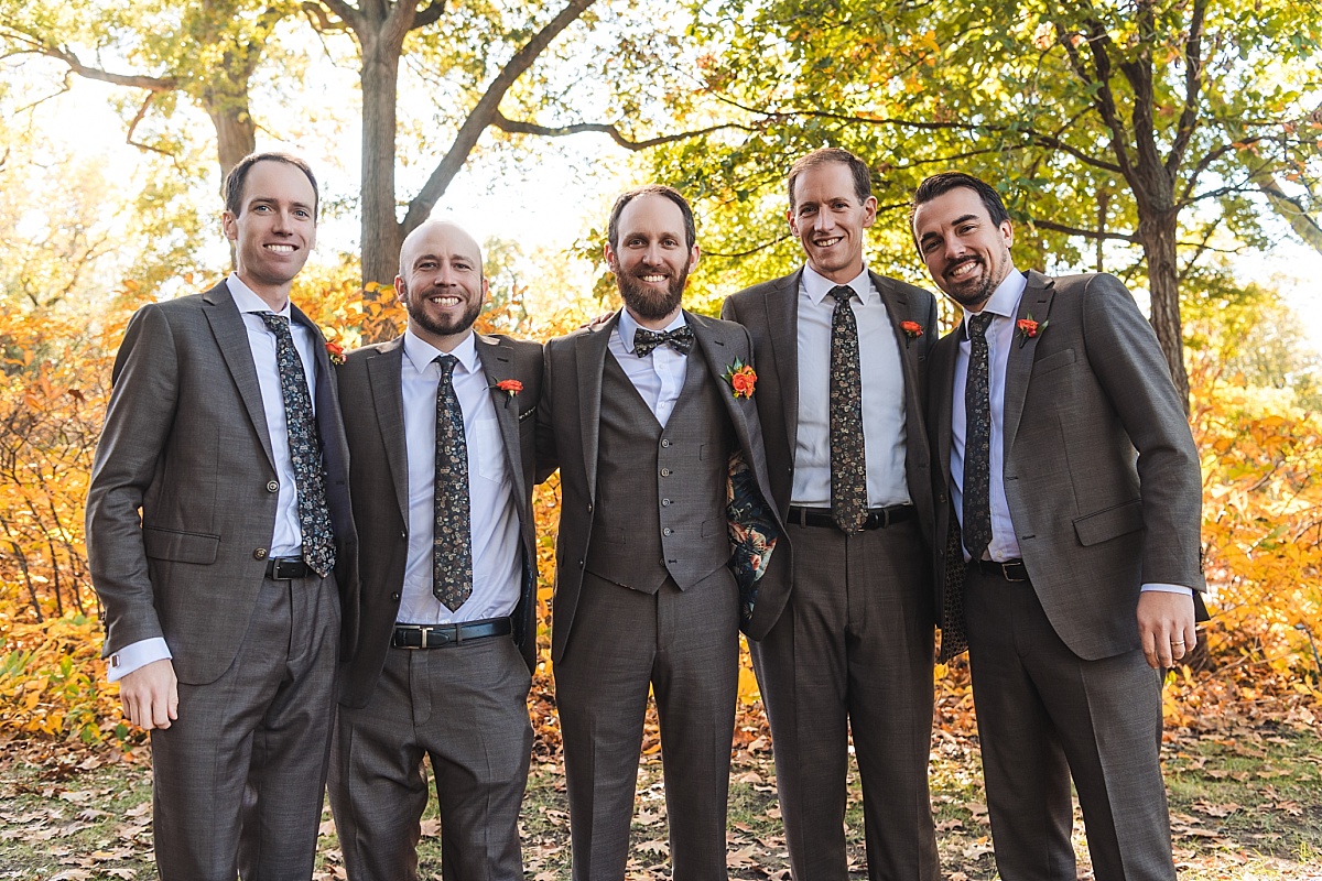 st louis wedding photo at missouri botanical garden