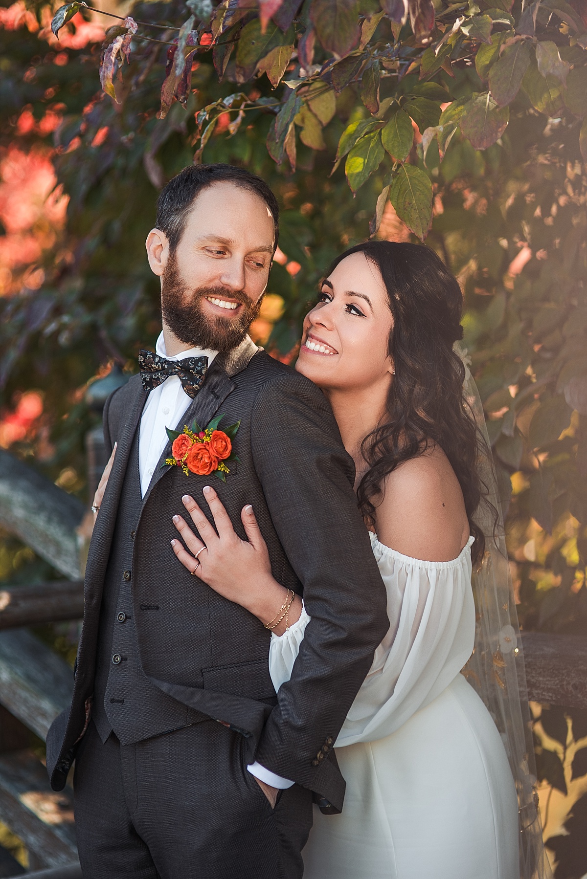 st louis wedding photo at missouri botanical garden